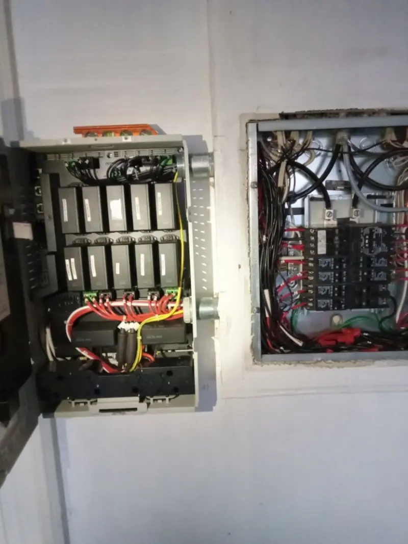 Electrical panel upgrade completed for Ring Doorbell Installation in Lake Panasoffkee